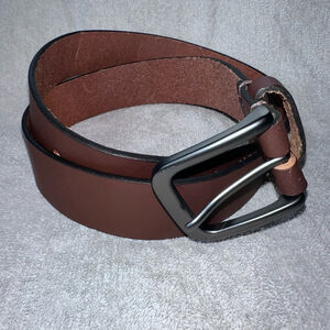 EUC Men’s Size 34 Timberland Casual Dress Belt Better Leather Eco Conscious